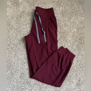 Figs Maroon Zamora Joggers